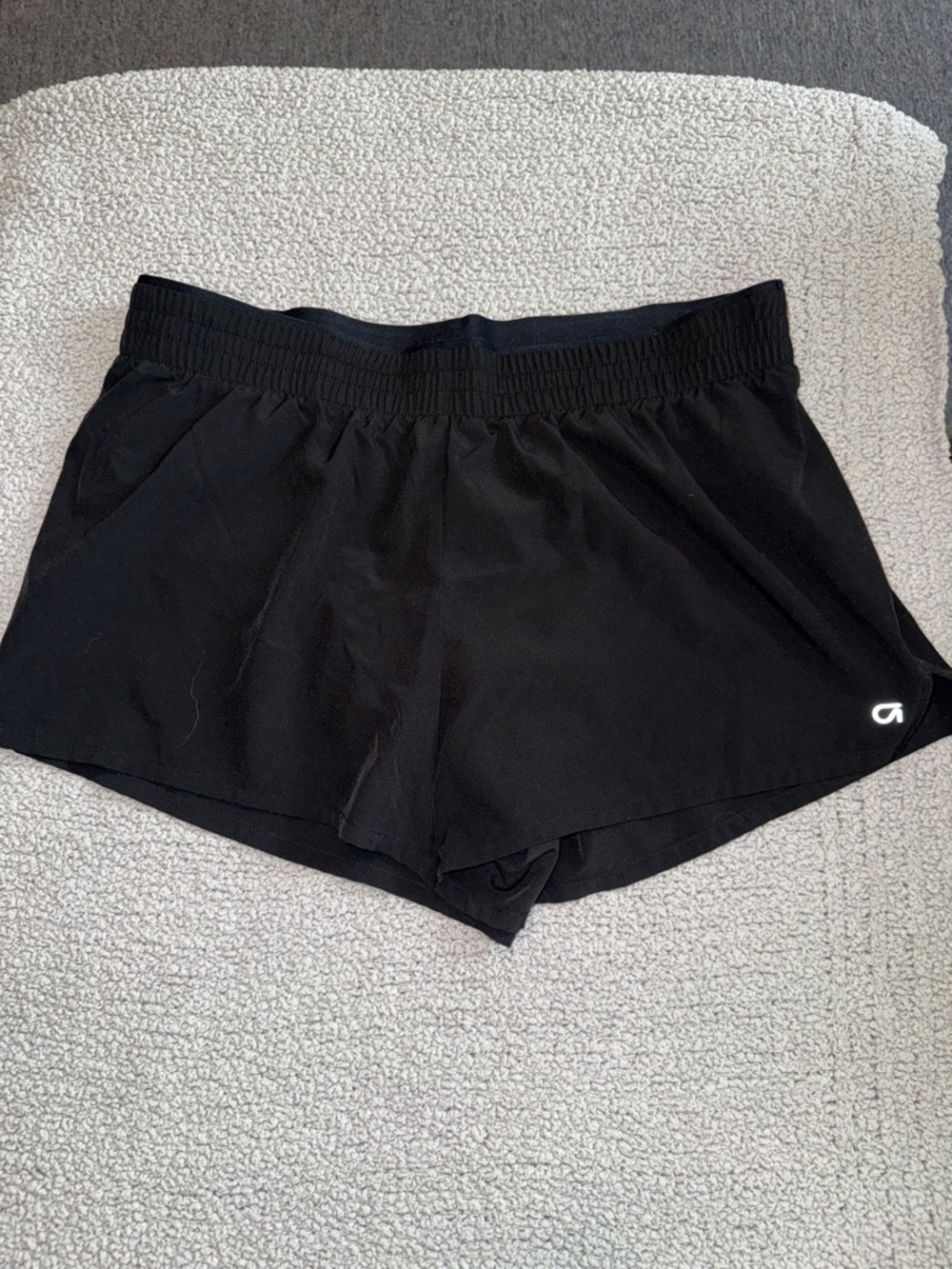 GAP Black Women's Athletic Shorts with Elastic Waist